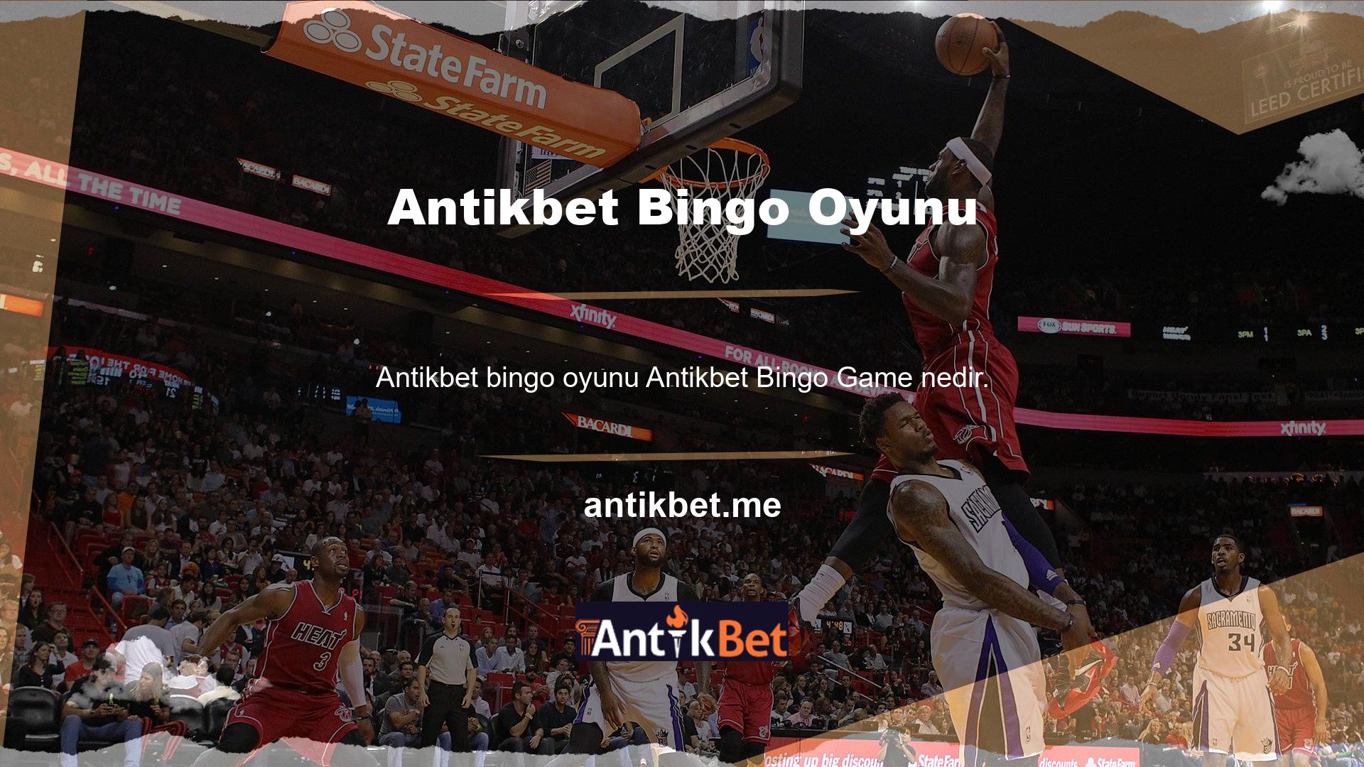 Bingo Blast, Antikbet kullanıcılarına yüksek kaliteli ve yepyeni bir bingo deneyimi sunmayı amaçlayan özel bir oyundur