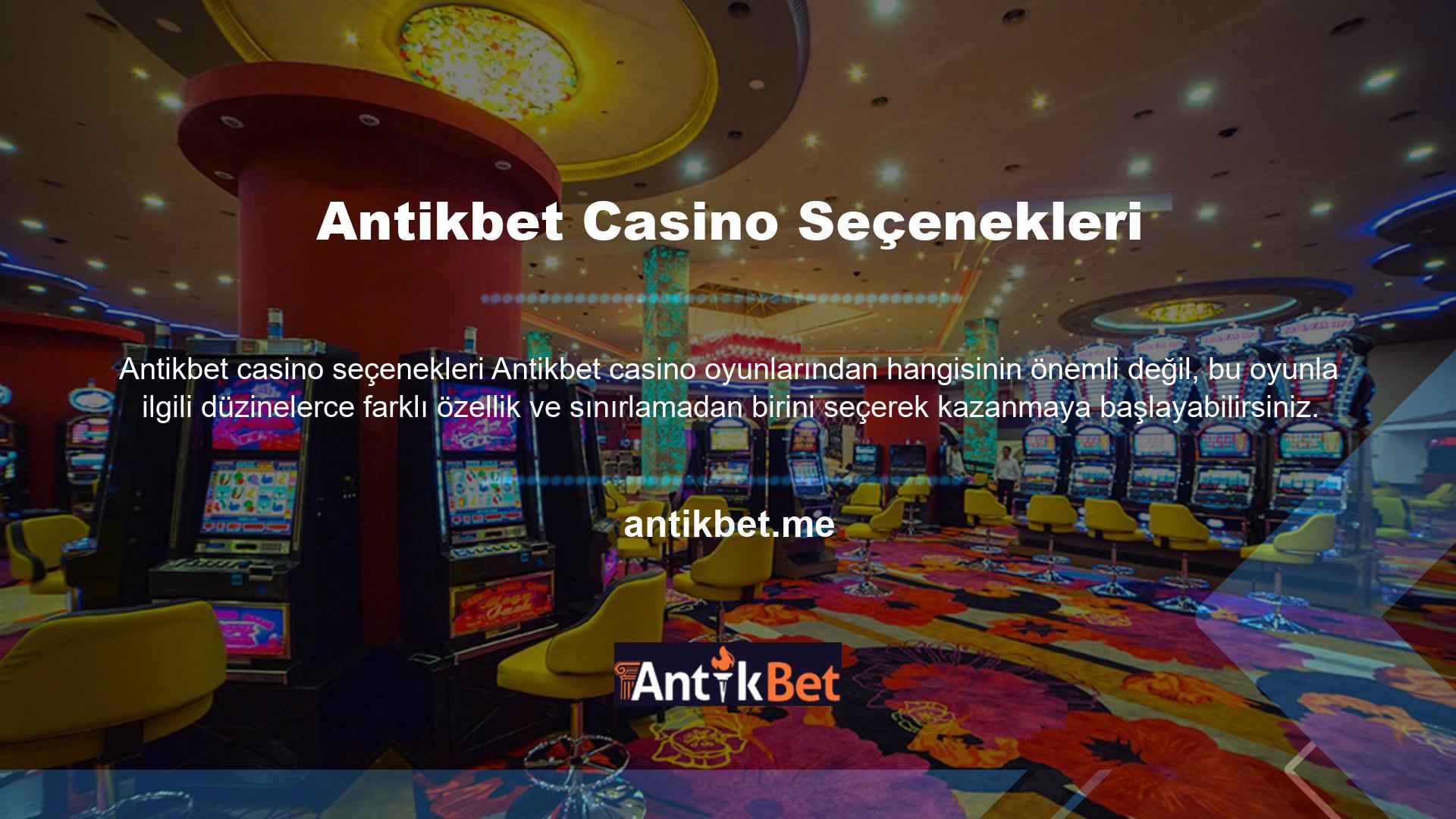 Antikbet Experience için siteye mevcut giriş adresinizden erişebilir ve Siteyi Ücretsiz Deneme Ödülleri ile kendi başınıza keşfedebilirsiniz